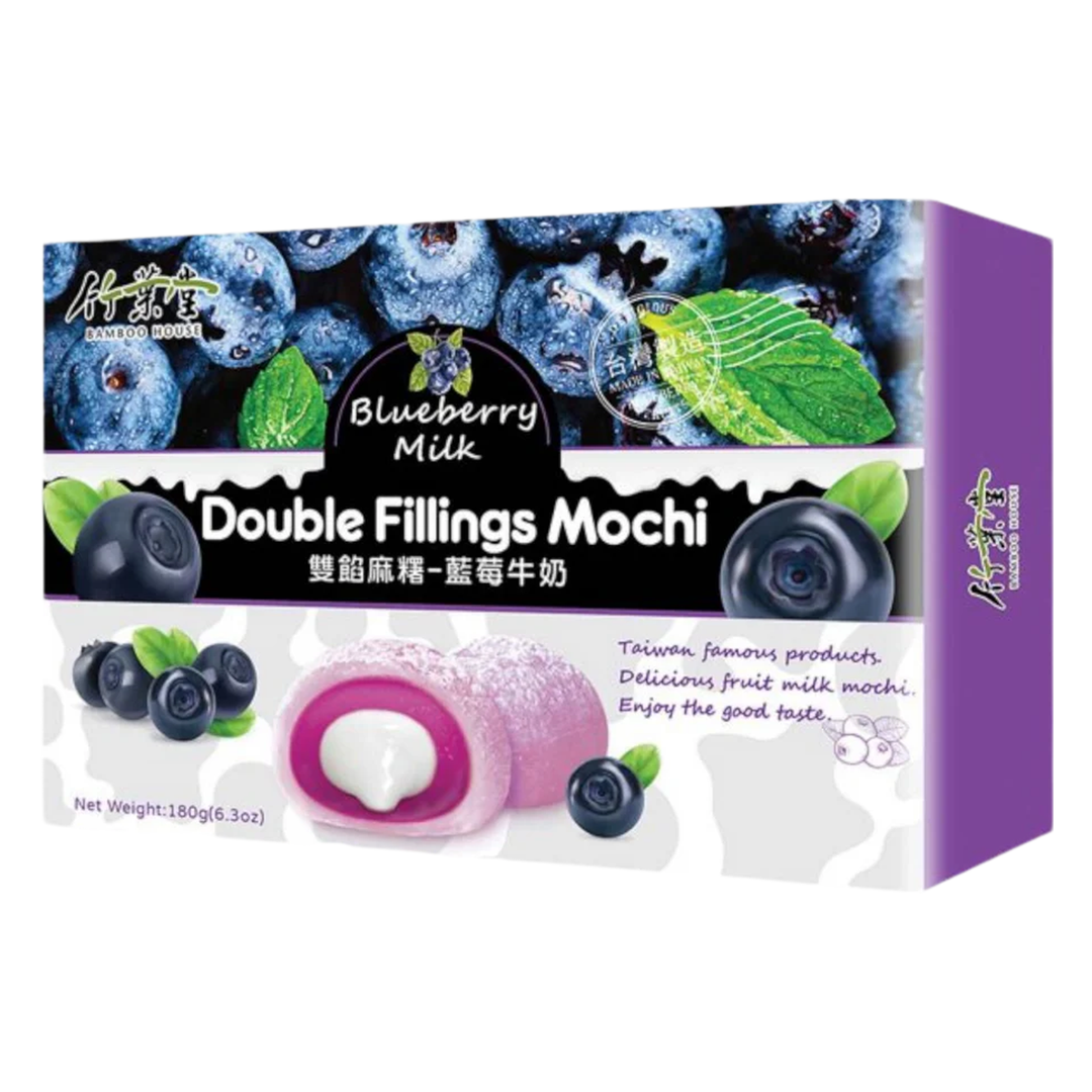 Bamboo House Double Filling Mochi Blueberry Milk