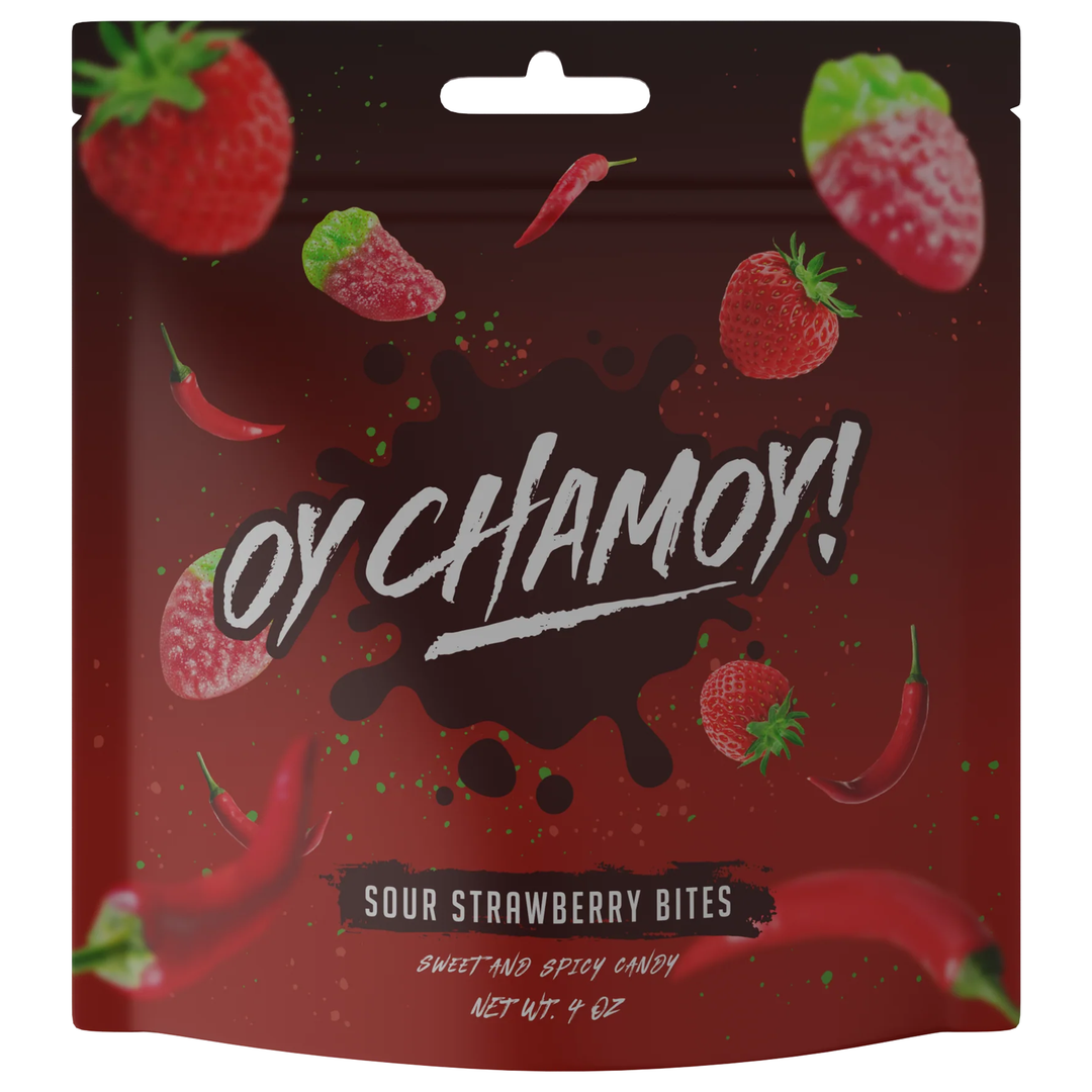 Oy Chamoy Sour Strawberry Bites