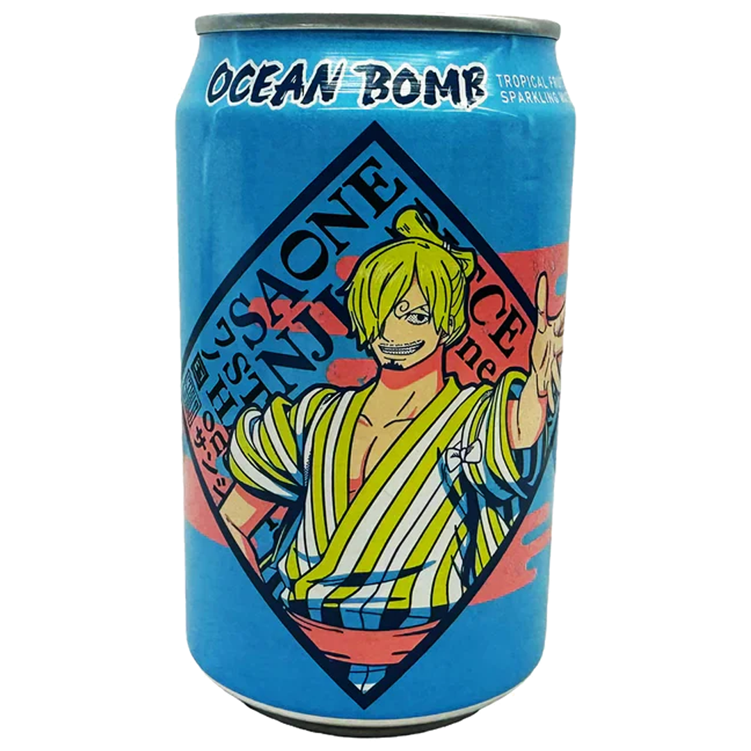 One Piece Ocean Bomb Sparkling Water Tropical Fruit