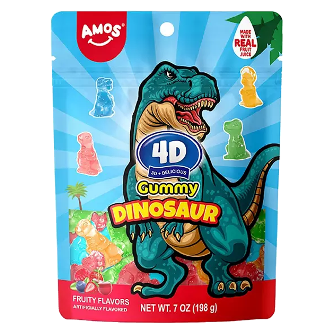 Amos 4D Gummy Dinosaur