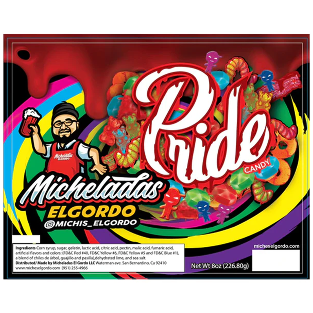 Micheladas El Gordo Rainbow Pride