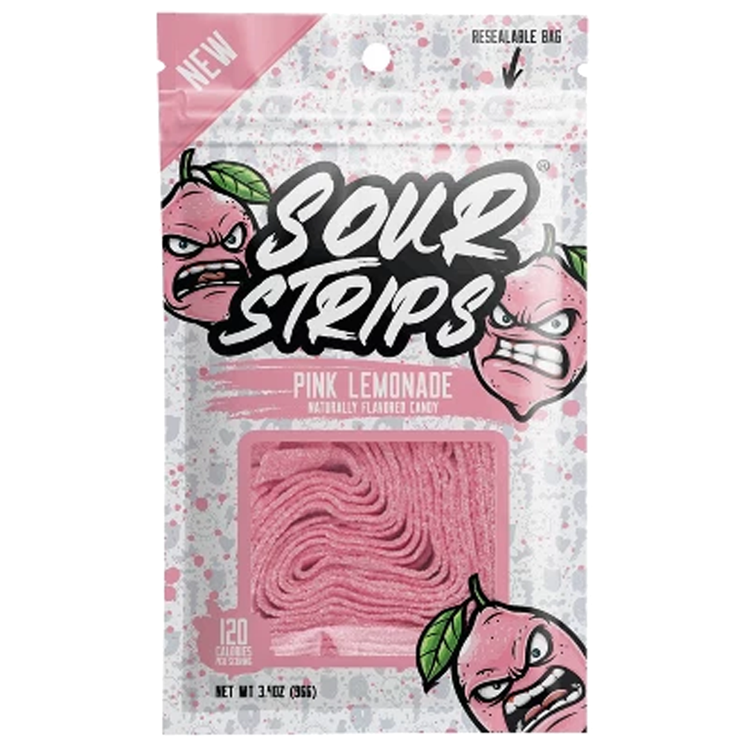 Sour Strips Pink Lemonade