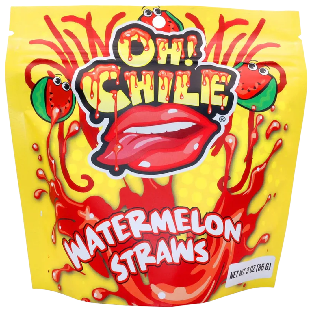 Oh! Chile Watermelon Straws