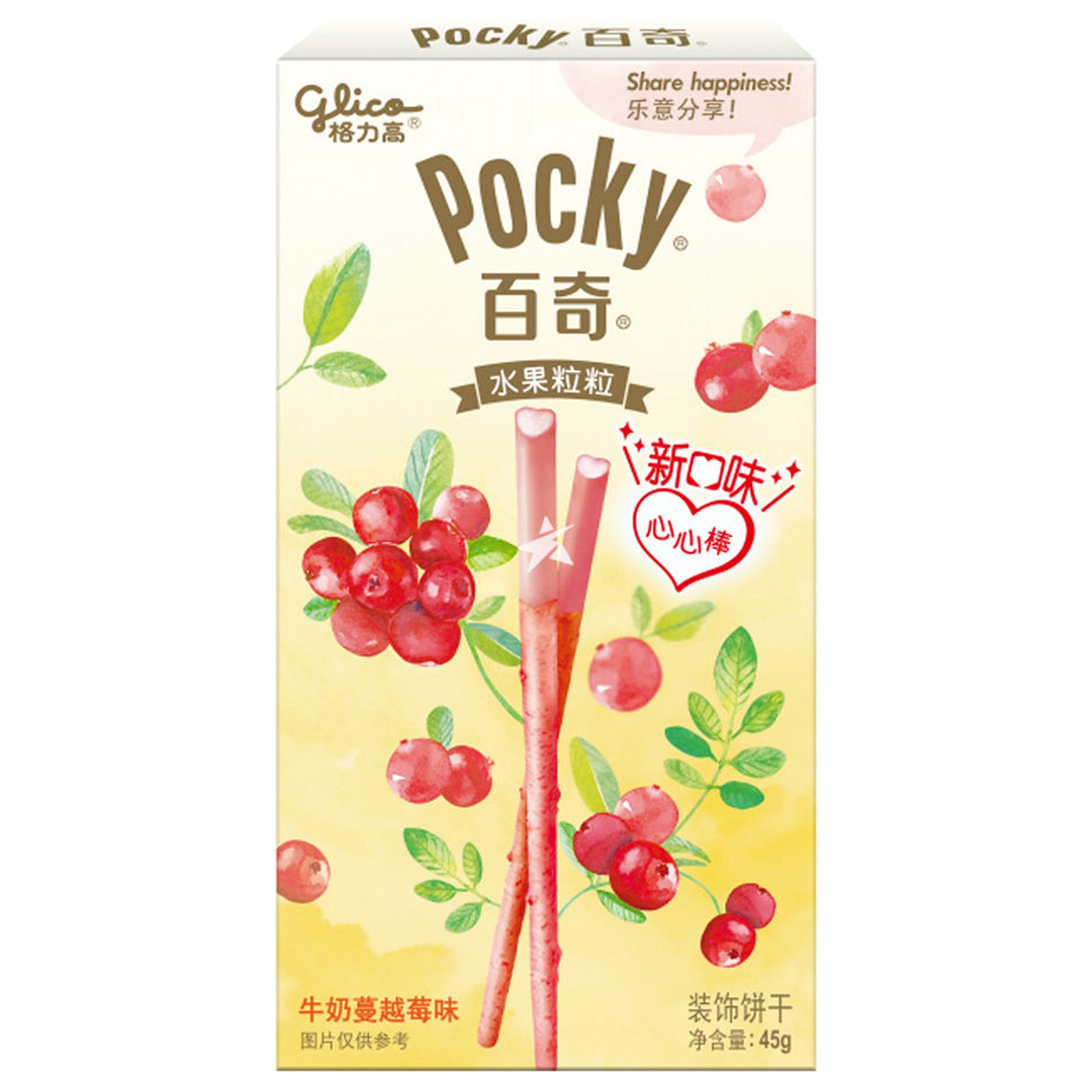 Pocky Milk Cranberry