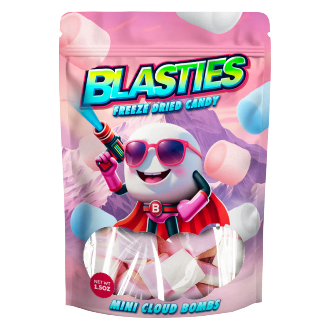 Blasties Mini Cloud Bombs Freeze Dried Candy