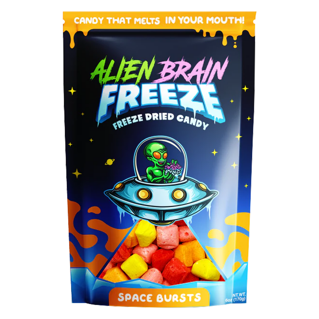 Alien Brain Freeze Space Bursts