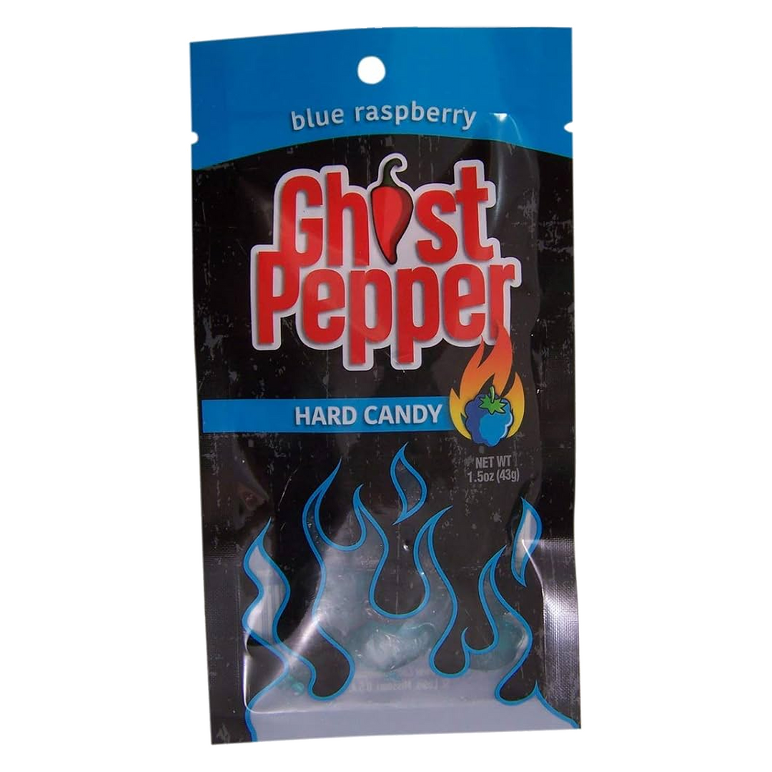 Flamethrower Ghost Pepper Candy Blueberry