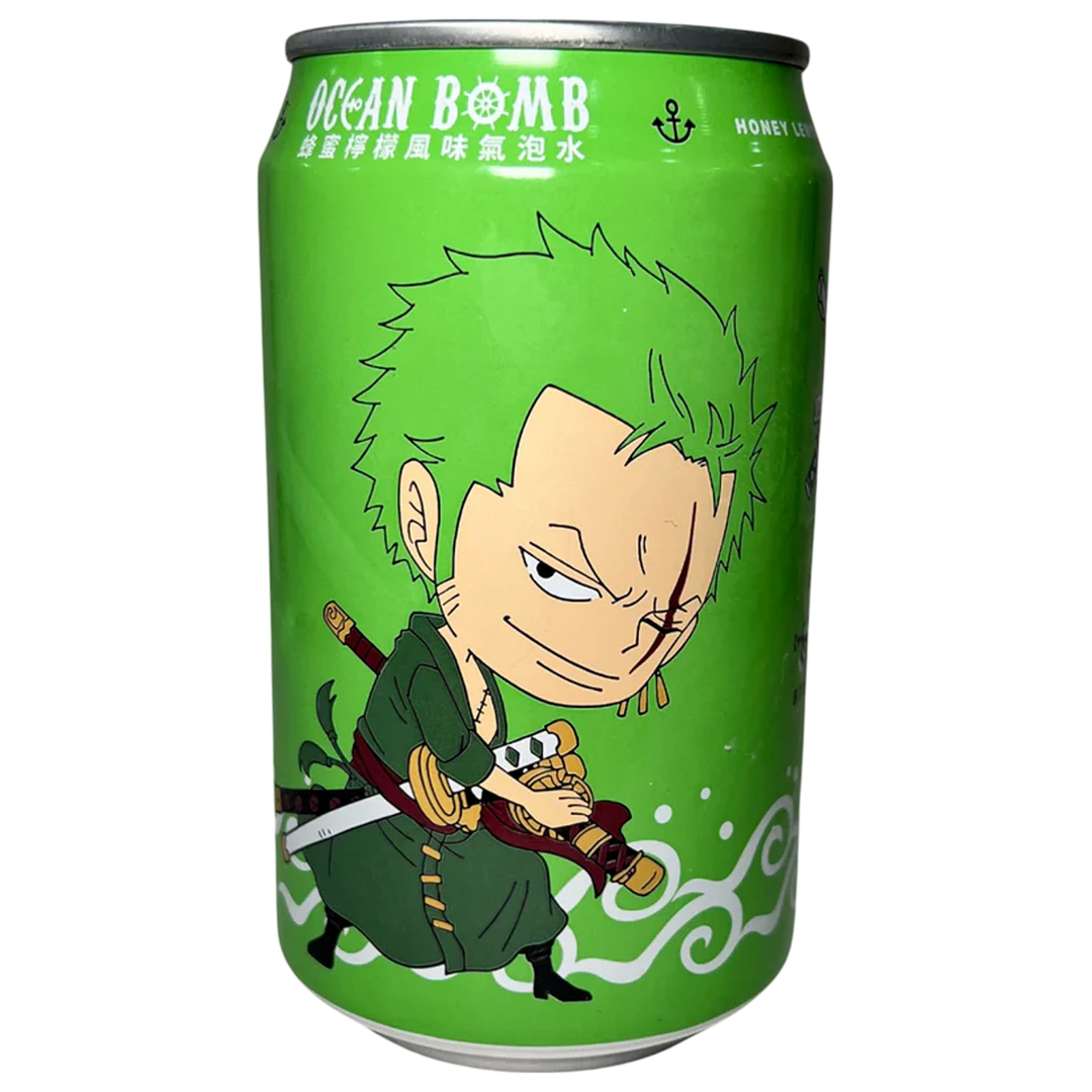 One Piece Ocean Bomb Sparkling Water Honey Lemon