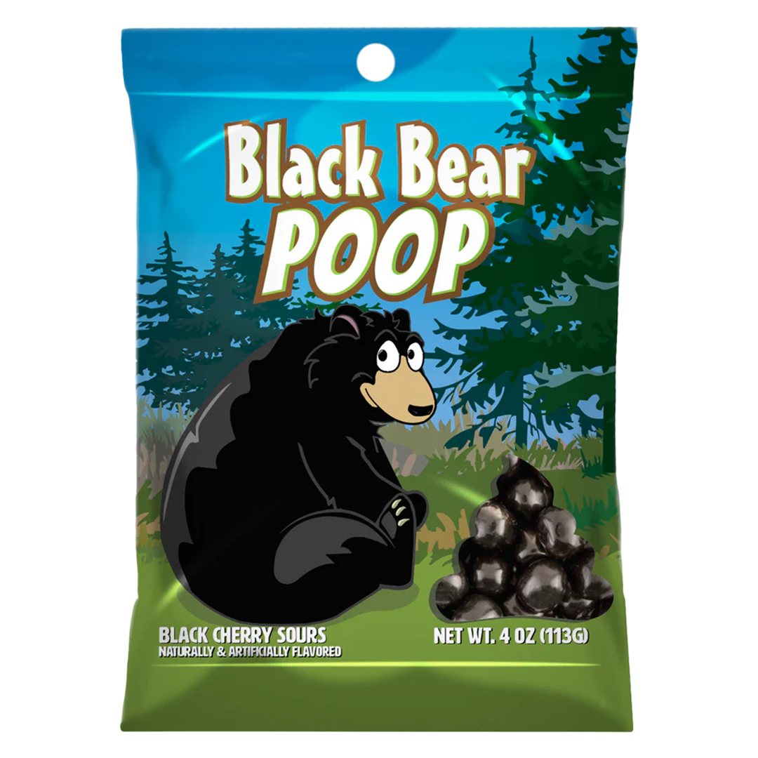 Black Bear Poop Black Cherry Sours