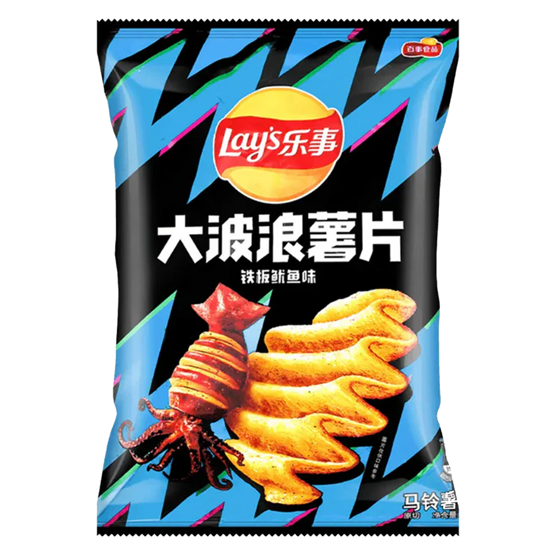 Lay's Wavy Grilled Squid