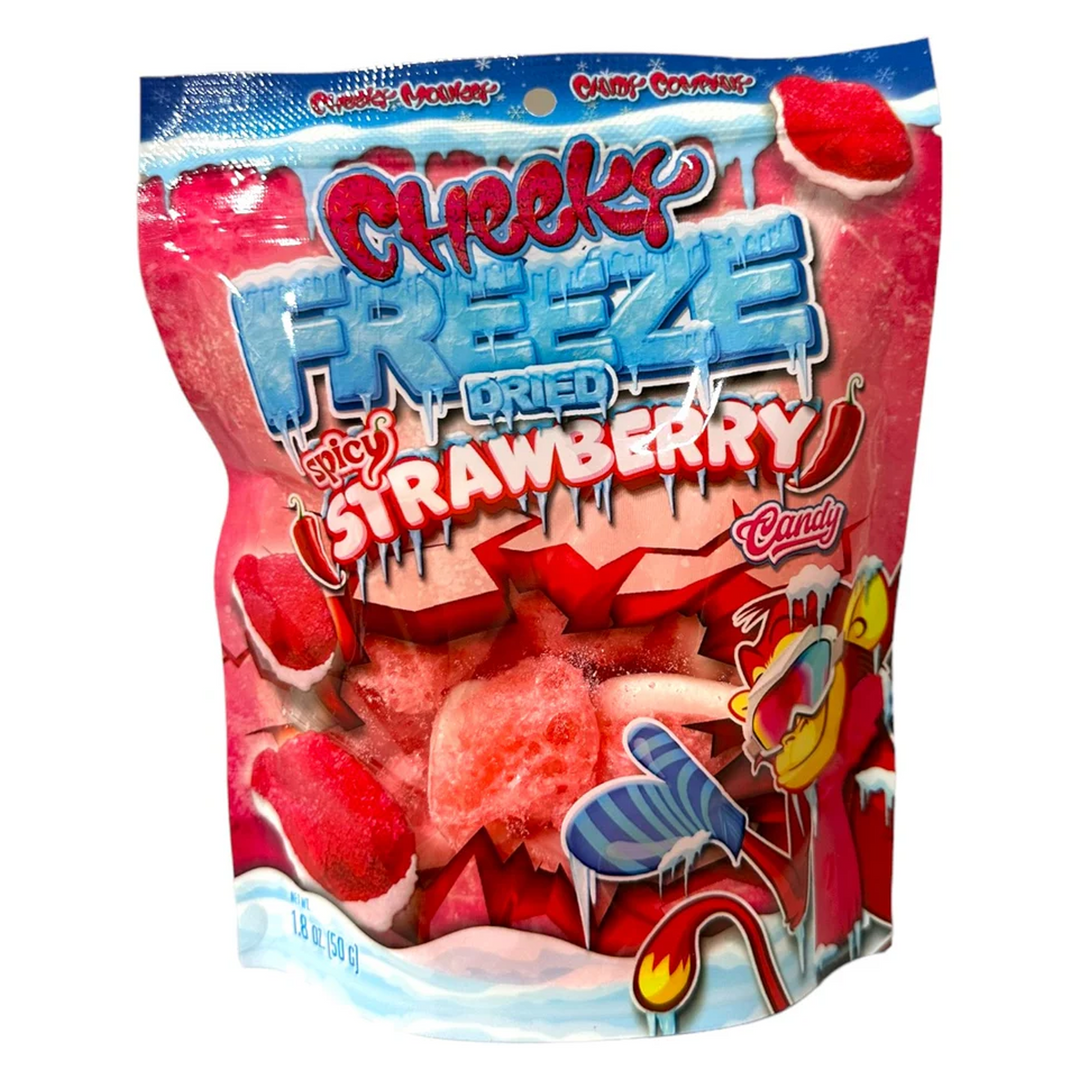 Cheeky Monkey Freeze Dried Spicy Strawberry