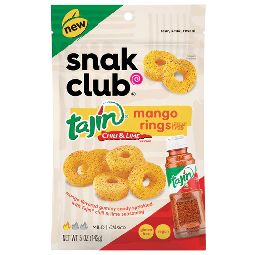 Snak Club Mango Rings with Tajin