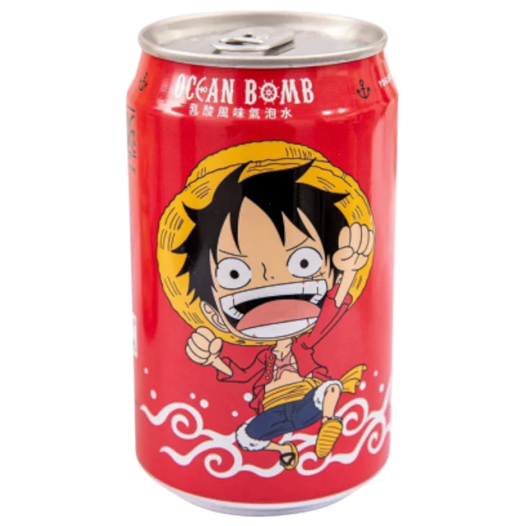 One Piece Luffy Ocean Bomb Sparkling Water Yogurt