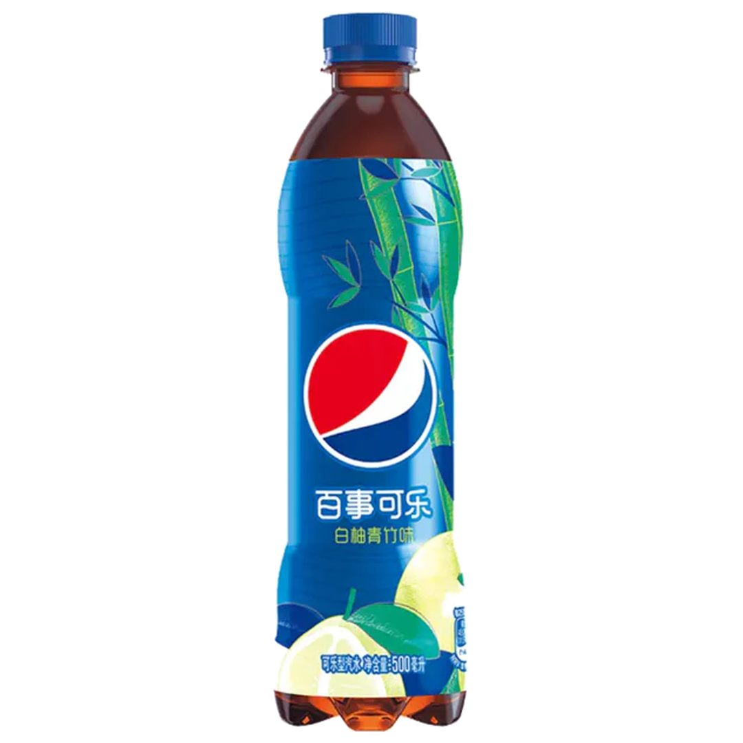 Pepsi White Grapefruit Green Bamboo