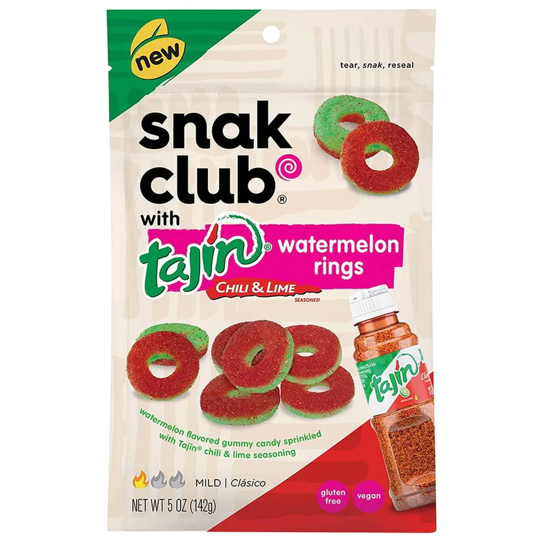 Snak Club Watermelon Rings with Tajin