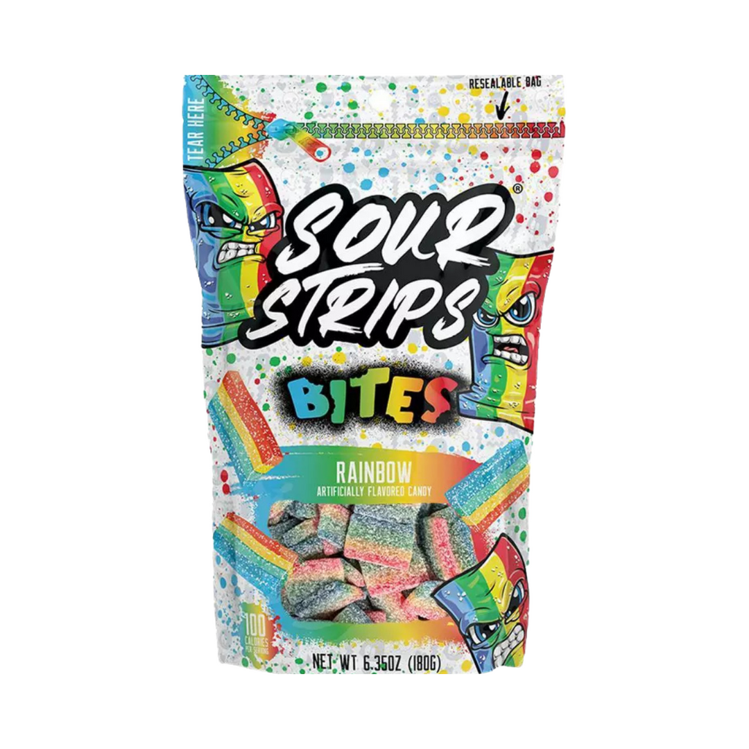 Sour Strips Rainbow Bites