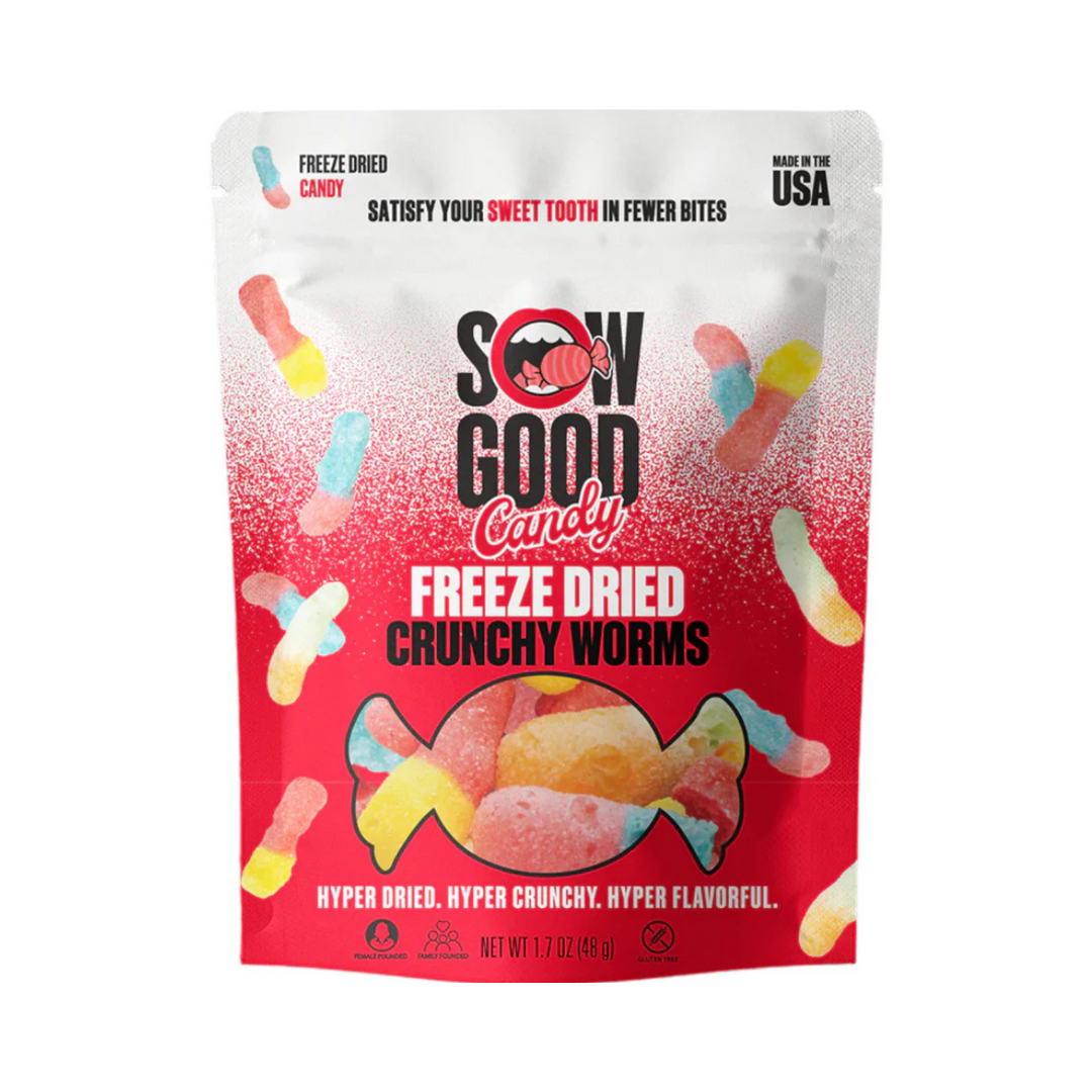 Sow Good Freeze Dried Crunchy Worms