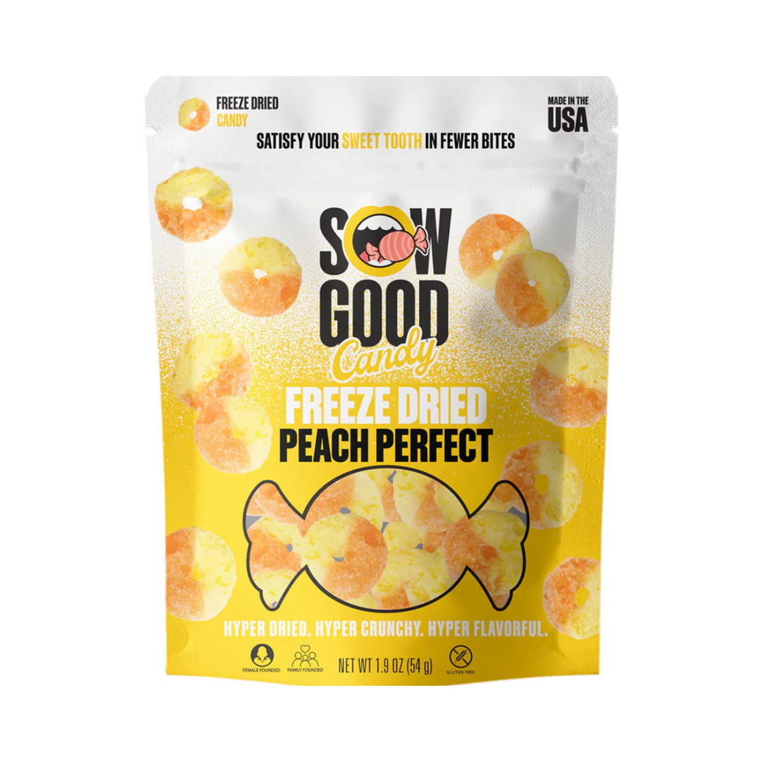 Sow Good Freeze Dried Peach Perfect